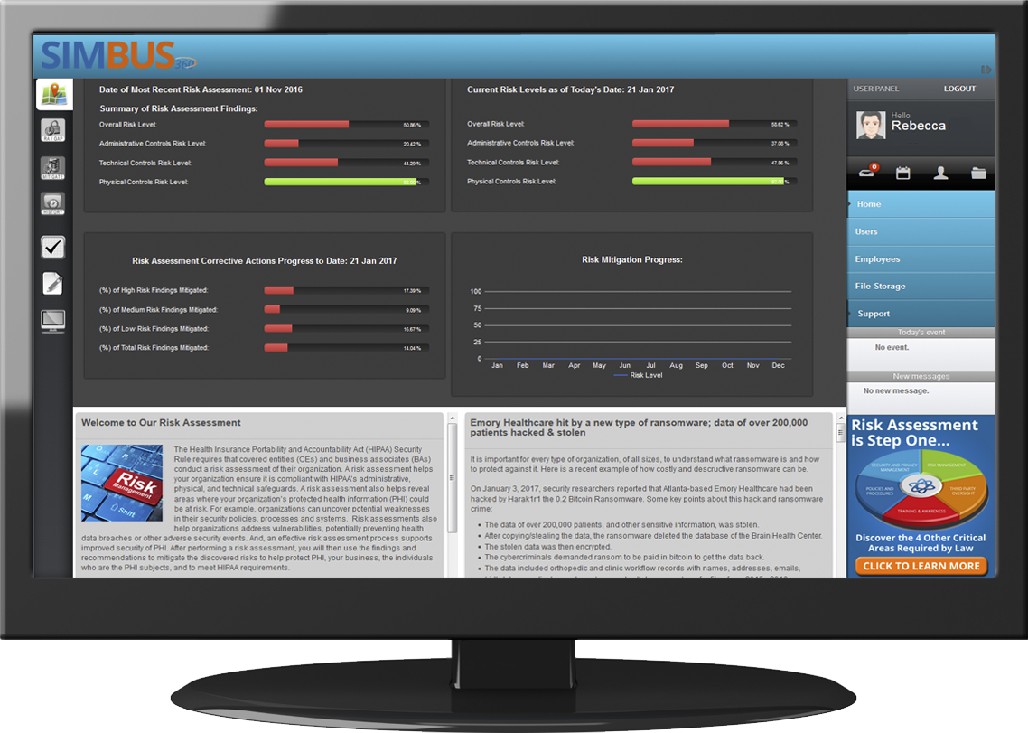 HIPAA risk assessment